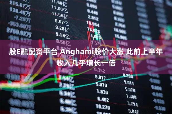 股E融配资平台 Anghami股价大涨 此前上半年收入几乎增长一倍
