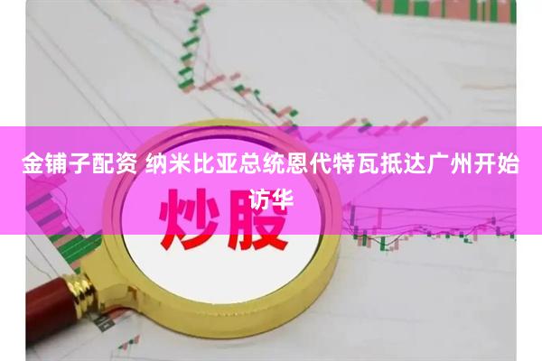 金铺子配资 纳米比亚总统恩代特瓦抵达广州开始访华